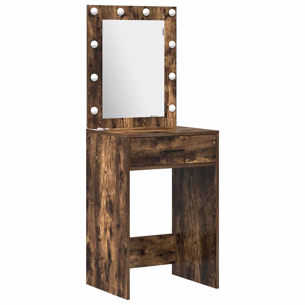 Klædeskab 3 stk. Brun 40 x 41 x 135 cm Konstrueret træ
