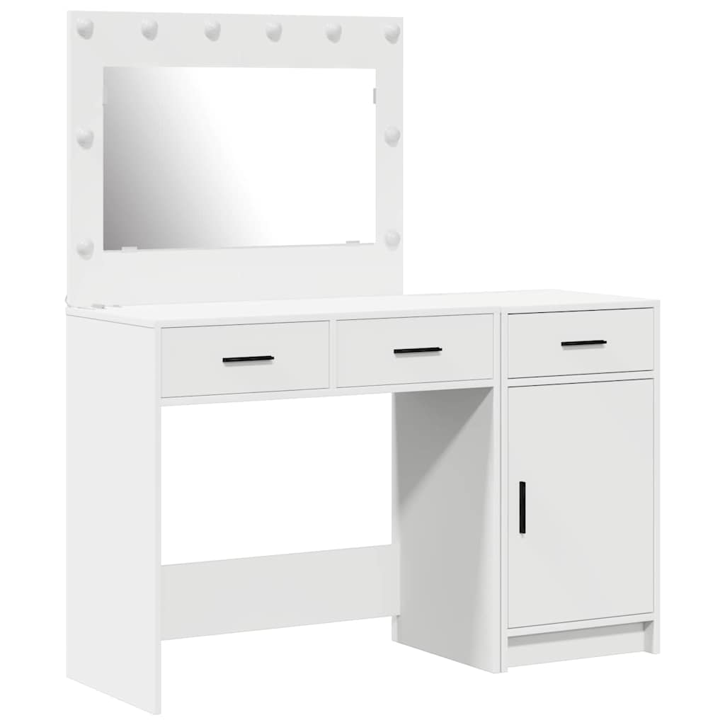 Klædeskab 2 stk. Hvid 40 x 41 x 75 cm Konstrueret træ