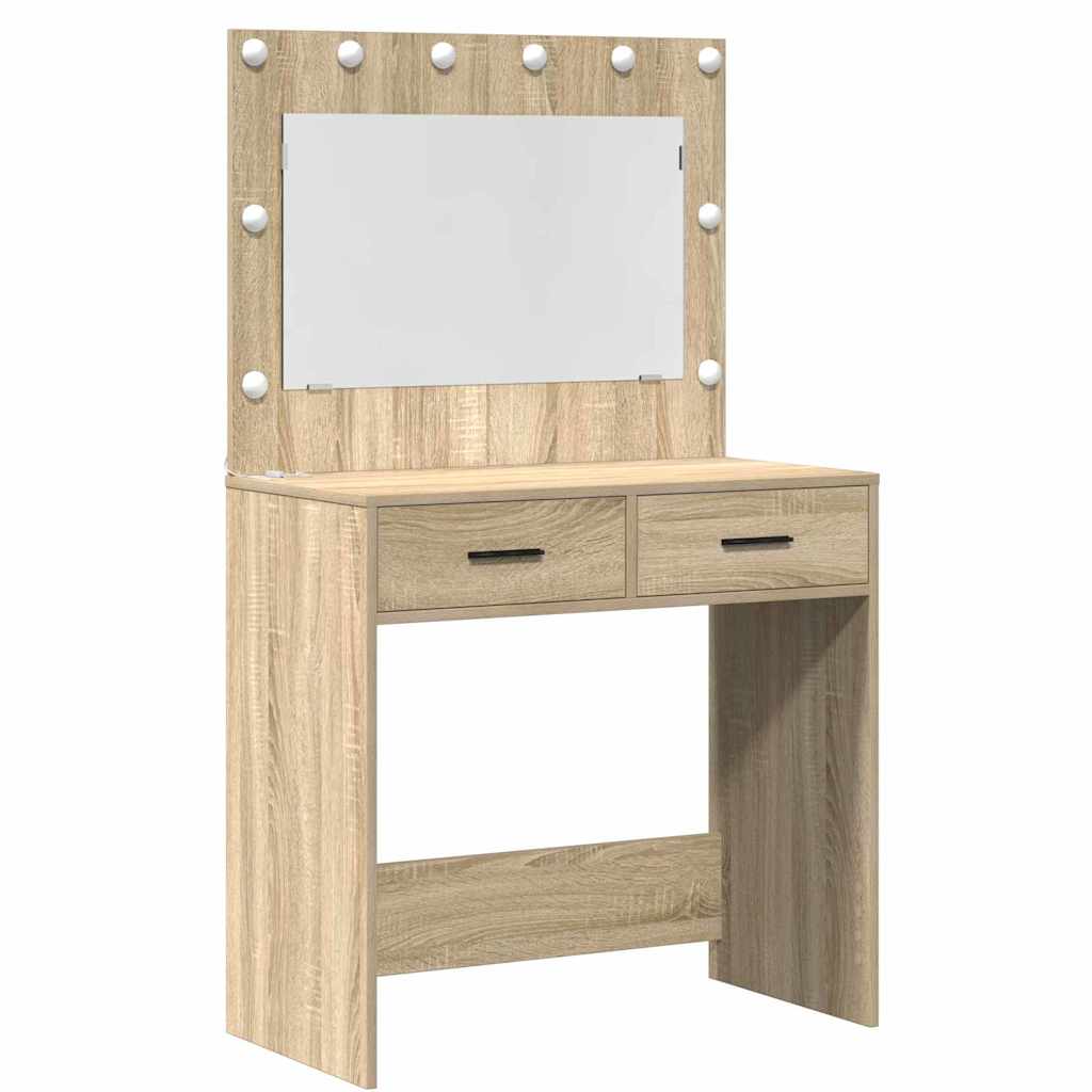 Klædeskab 2 stk. Brun 40 x 41 x 75 cm Konstrueret træ
