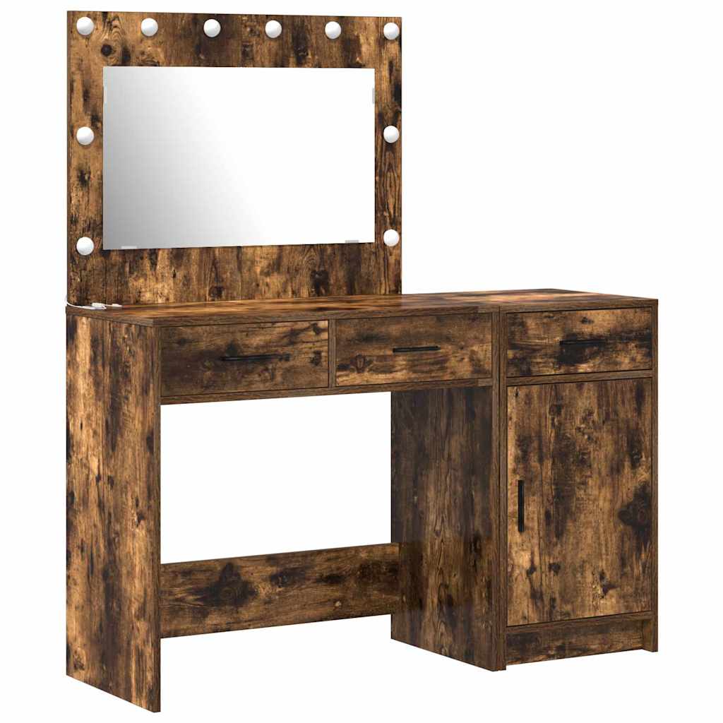 Klædeskab 2 stk. Brun 40 x 41 x 75 cm Konstrueret træ