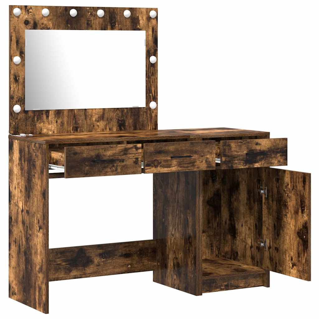 Klædeskab 2 stk. Brun 40 x 41 x 75 cm Konstrueret træ