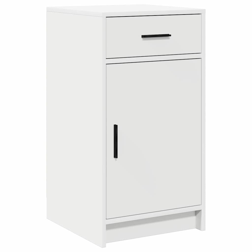 Klædeskab 2 stk. Hvid 50 x 41 x 135 cm Konstrueret træ