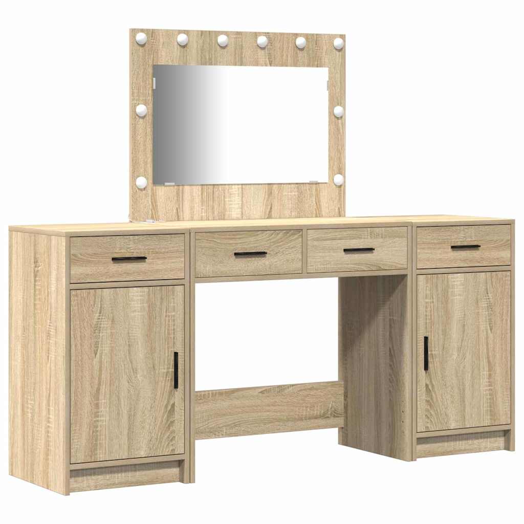 Klædeskab 3 stk. Brun 78,5 x 41 x 135 cm Konstrueret træ