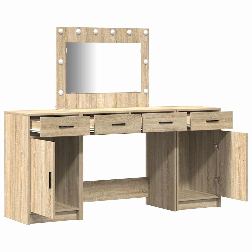 Klædeskab 3 stk. Brun 78,5 x 41 x 135 cm Konstrueret træ