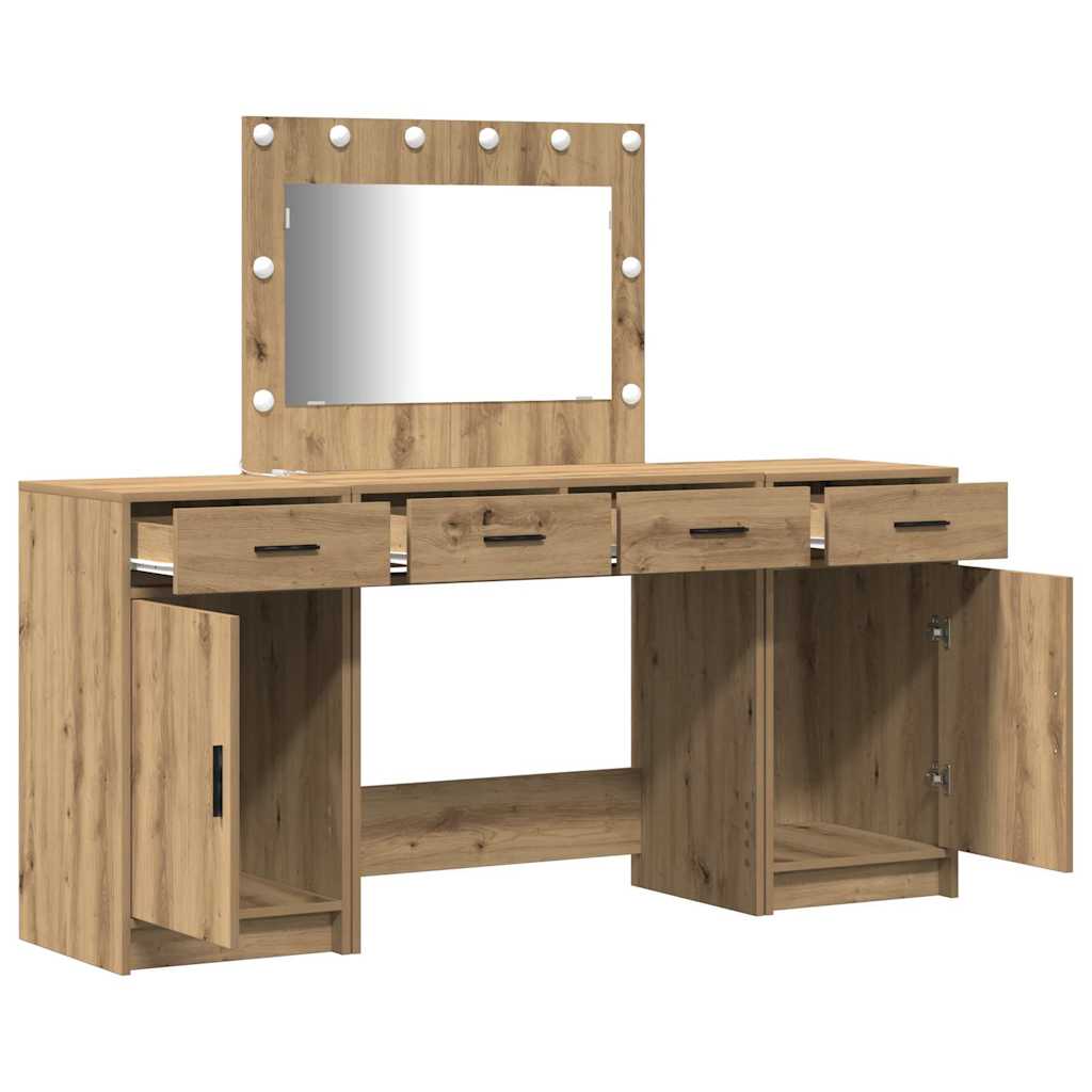 Klædeskab 3 stk. Brun 78,5 x 41 x 135 cm Konstrueret træ