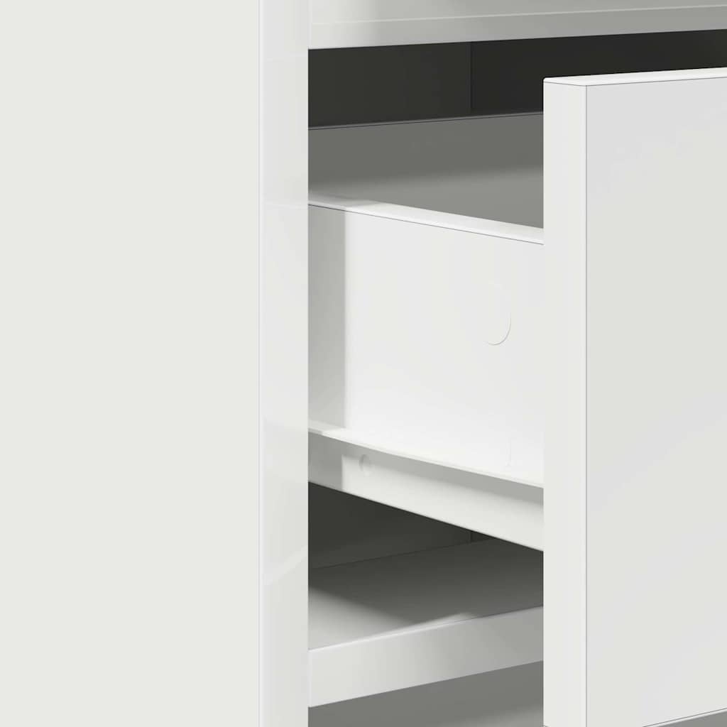 Klædeskab Hvid 50 x 41 x 135 cm Konstrueret træ