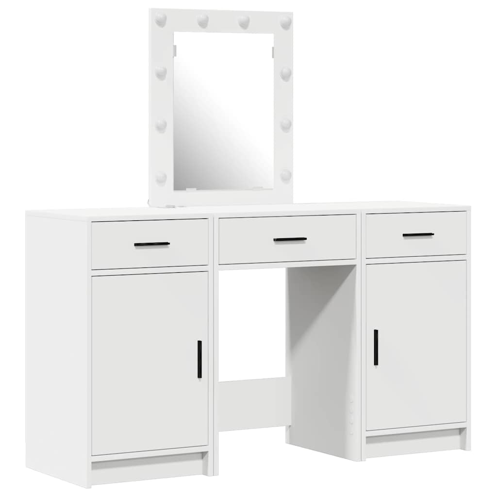 Klædeskab Hvid 50 x 41 x 135 cm Konstrueret træ