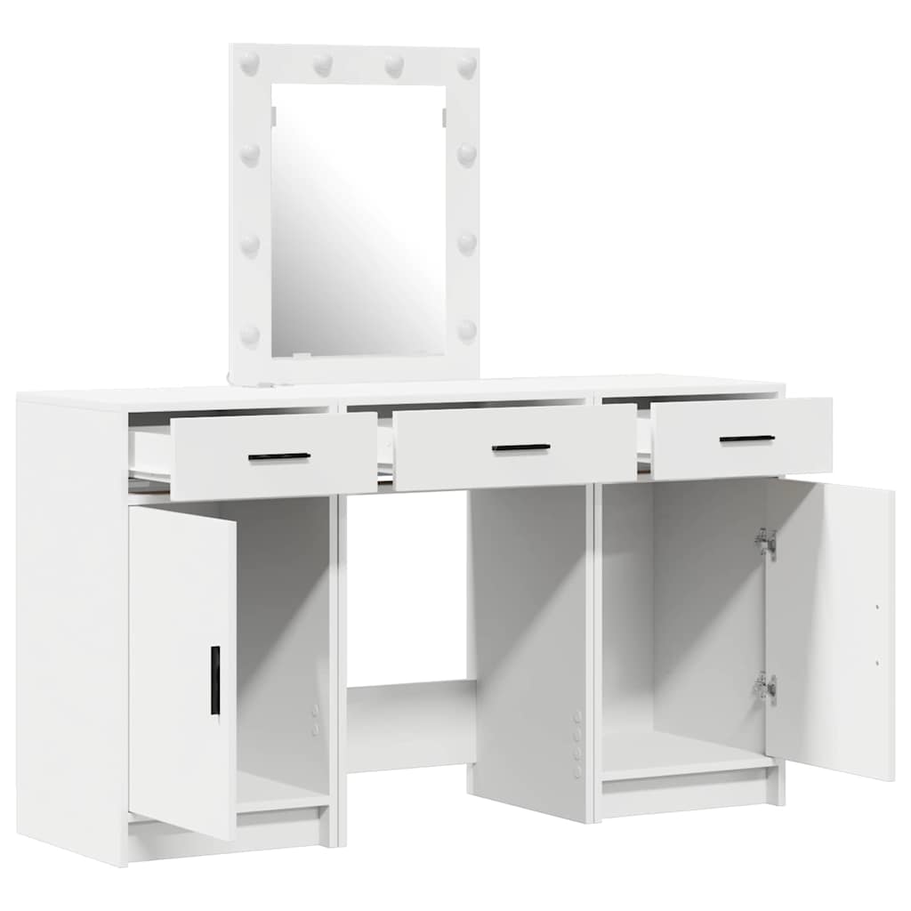Klædeskab Hvid 50 x 41 x 135 cm Konstrueret træ