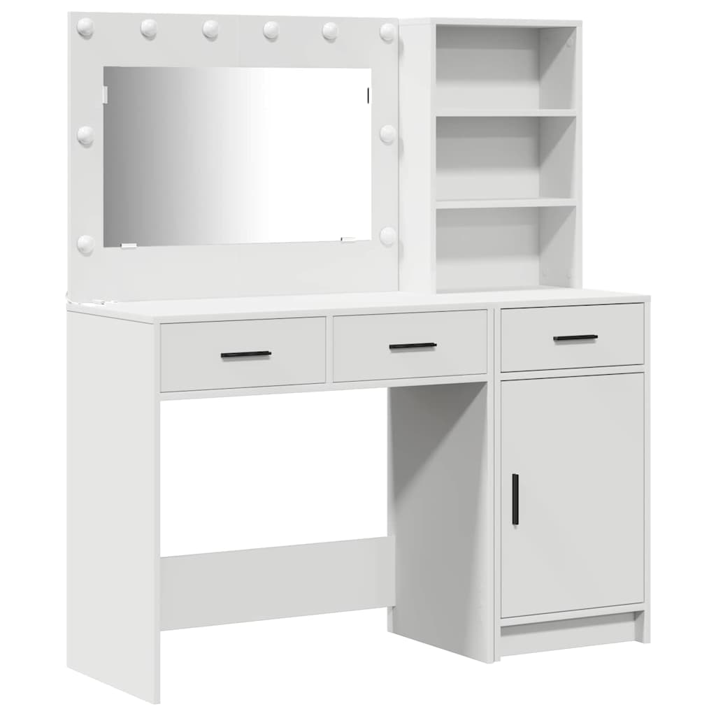 Klædeskab 2 stk. Hvid 78,5 x 41 x 135 cm Konstrueret træ