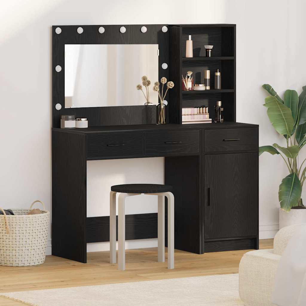 Klædeskab 2 stk. Sort 78,5 x 41 x 135 cm Konstrueret træ