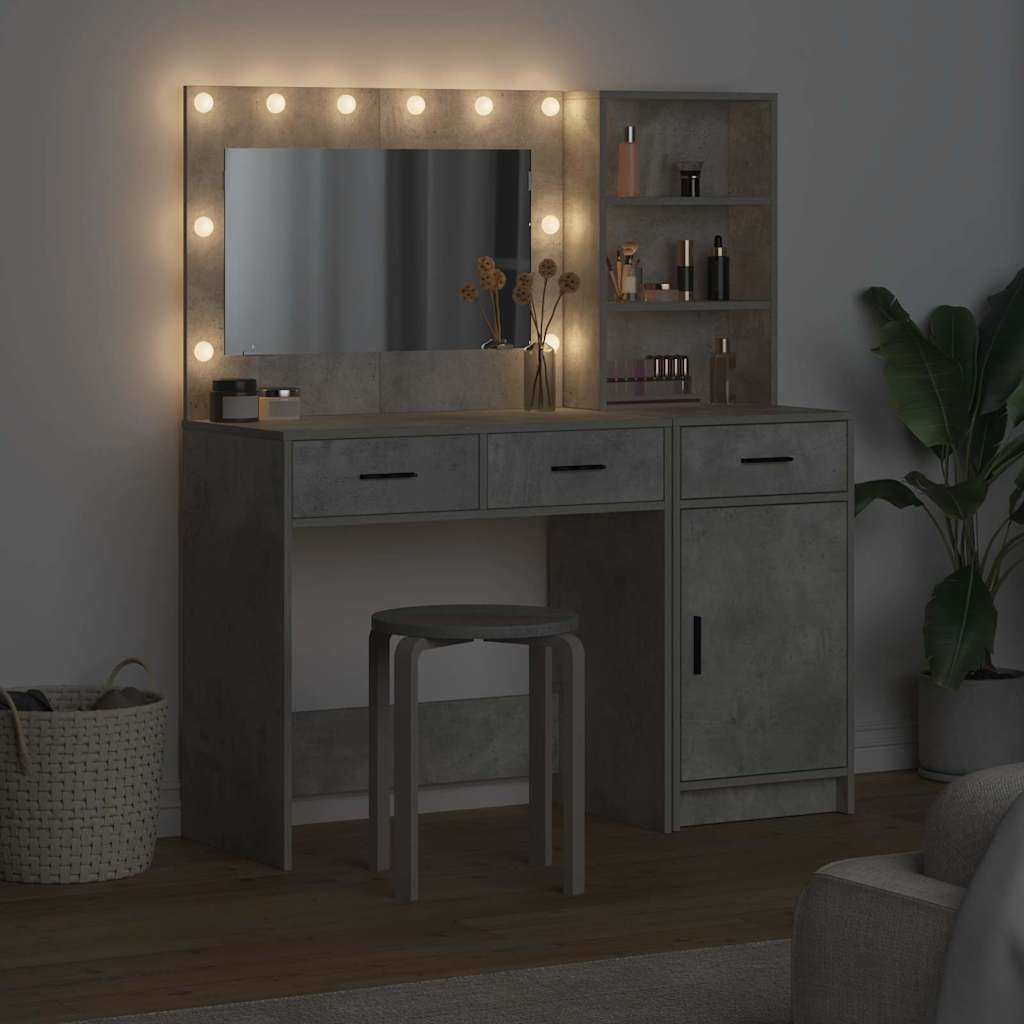 Klædeskab 2 stk. Grå 78,5 x 41 x 135 cm Konstrueret træ