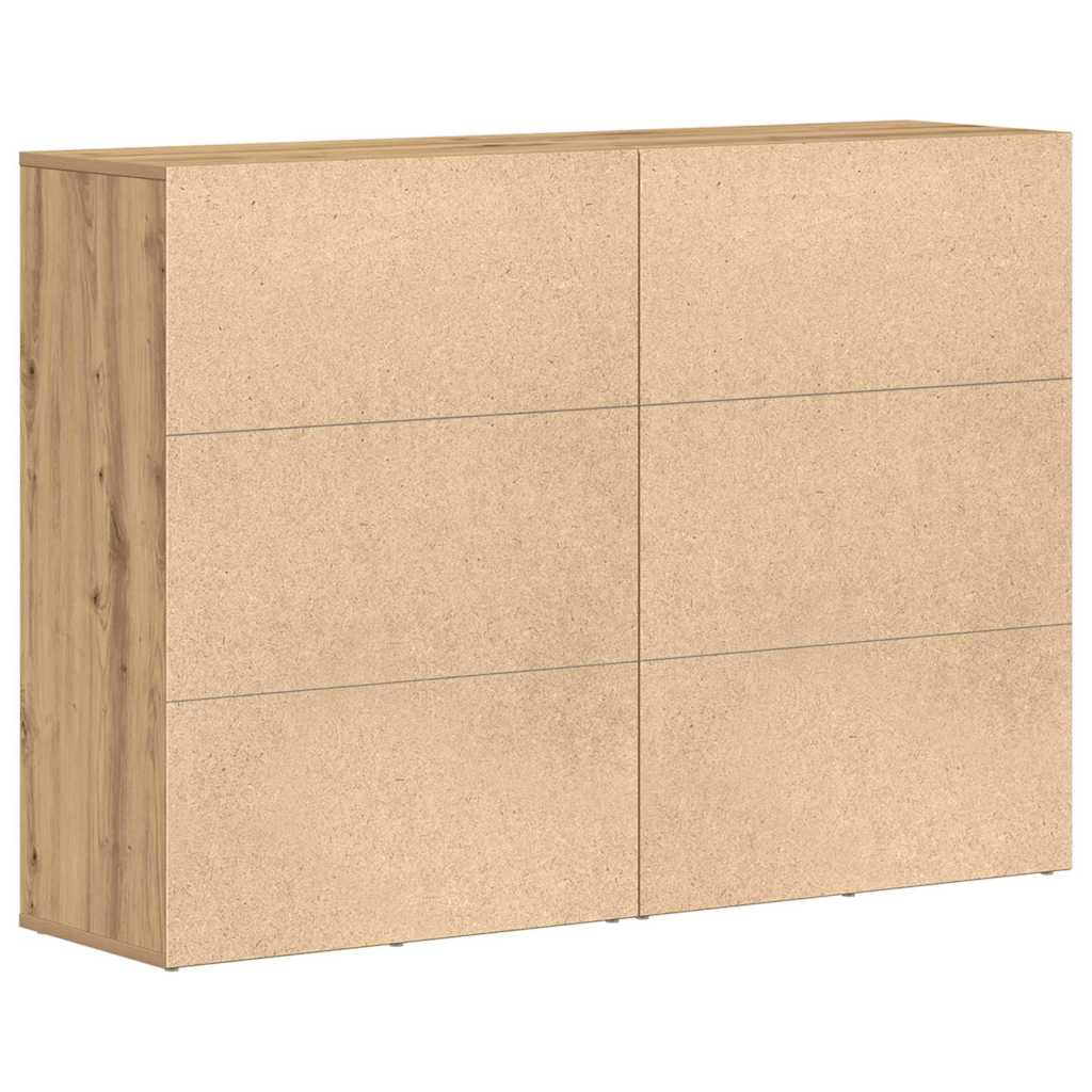 Sideboard 2 stk. Artisan Egetræ 60 x 31 x 84 cm Konstrueret træ