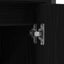 Badeværelsesmøbel sæt 2 stk. Sort Konstrueret træ