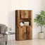 Highboard Gammelt træ 80 x 33 x 150 cm Konstrueret træ