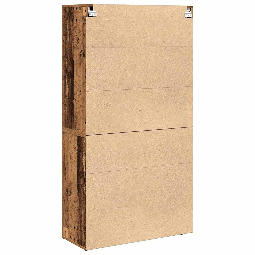 Højskab Gammelt træ 80 x 33 x 150 cm Konstrueret træ