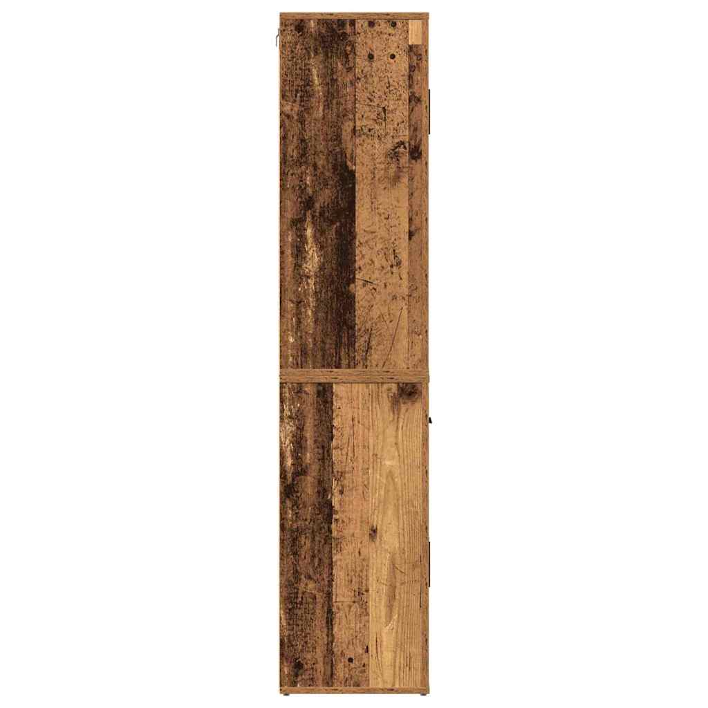 Højskab Gammelt træ 80 x 33 x 150 cm Konstrueret træ