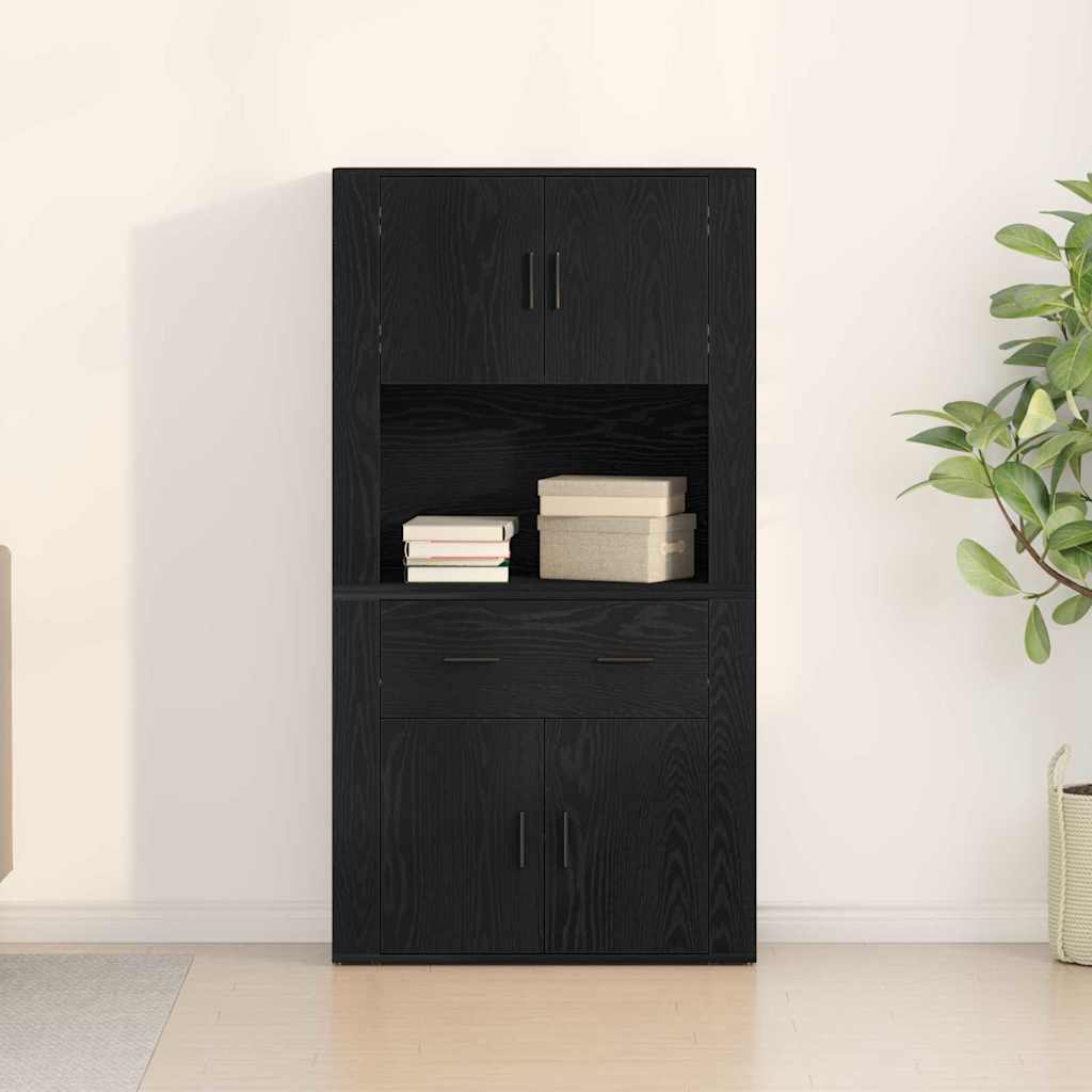 Sort eg 80 x 33 x 150 cm