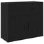 Sort eg 80 x 33 x 150 cm
