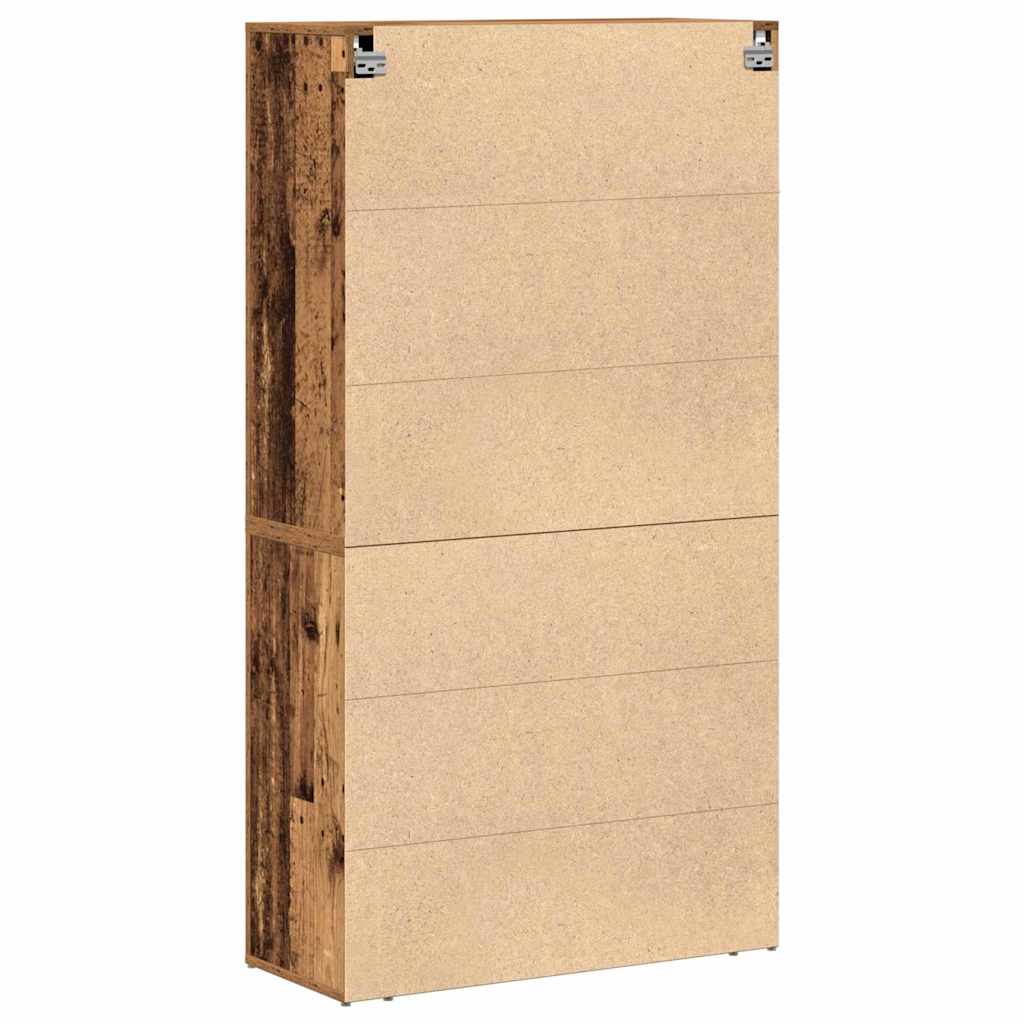 Highboard Gammelt træ 80 x 33 x 150 cm Konstrueret træ