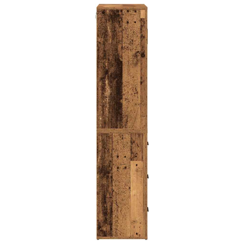 Highboard Gammelt træ 80 x 33 x 150 cm Konstrueret træ