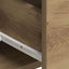 Highboard Artisan Egetræ 80 x 33 x 150 cm Konstrueret træ