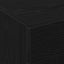 Highboard 2 stk. Sort eg 69,5 x 34 x 180 cm Konstrueret træ