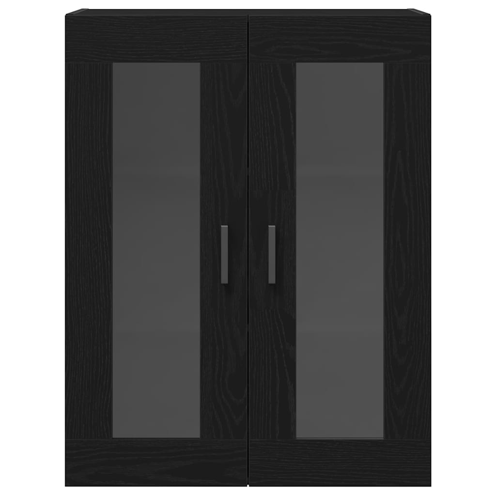 Highboard 2 stk. Sort eg 69,5 x 34 x 180 cm Konstrueret træ