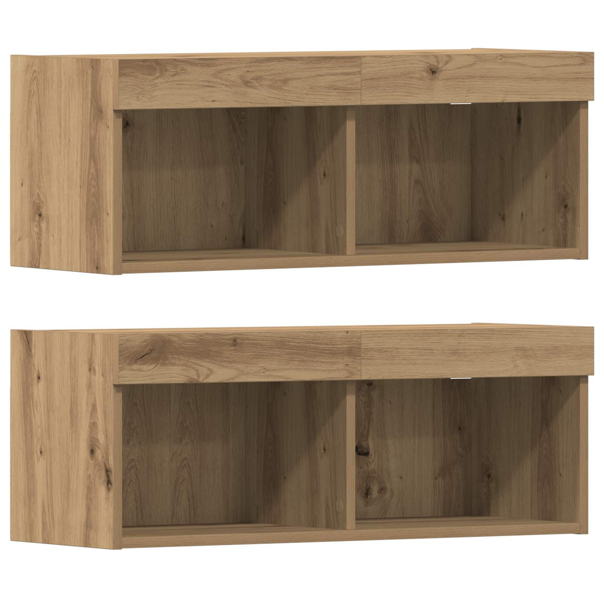 TV-skab 4 stk. artisan eg Konstrueret træ