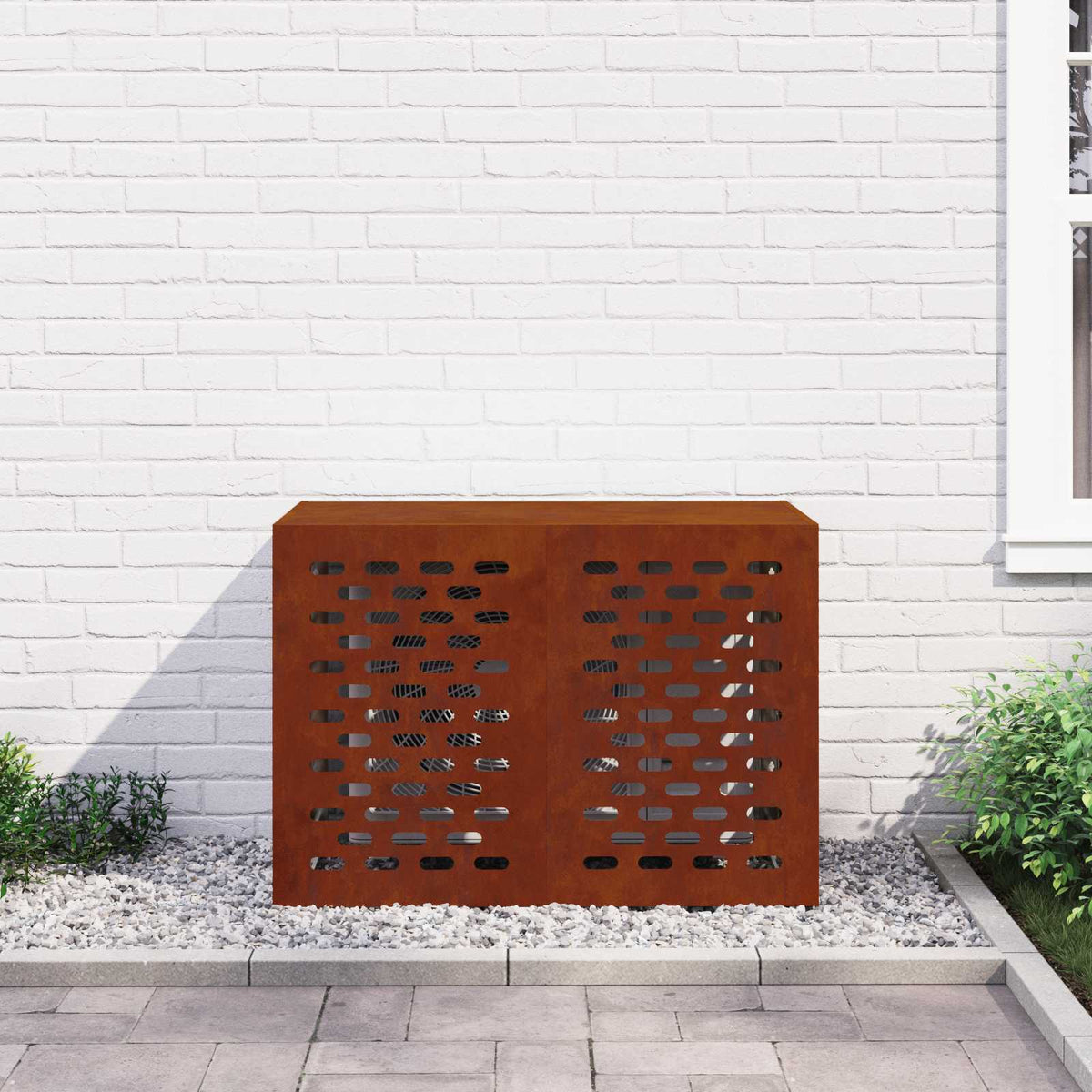 Air Conditioner Cover Rusten 100 x 50 x 70 cm Galvaniseret stål