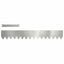 Plænekant 20 stk. 100 x 0,05 x 15 cm Galvaniseret stål Sølv