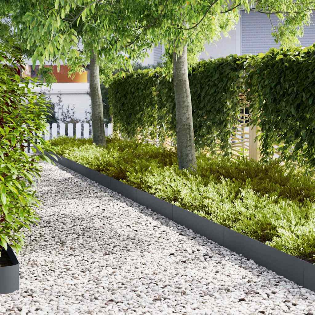 Plænekant 20 stk. 100 x 0.05 x 20 cm Koldvalset Stål Antracit