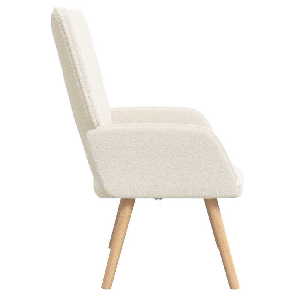 lænestol Creme 62 x 67 x 95,5 cm Sherpa-stof