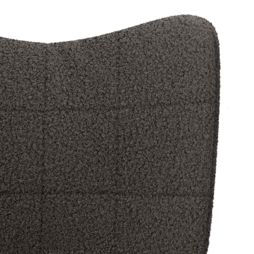lænestol Mørkegrå 62 x 67 x 95,5 cm Sherpa-stof