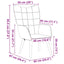 lænestol Sort 62 x 67 x 95,5 cm Sherpa-stof