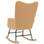 Gyngestol Beige Sherpa-stof