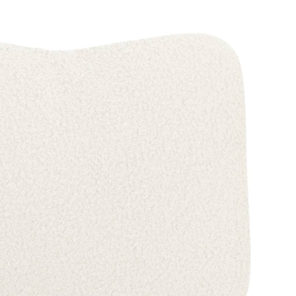 lænestol Creme 63 x 67 x 94 cm Uldstof og krydsfiner