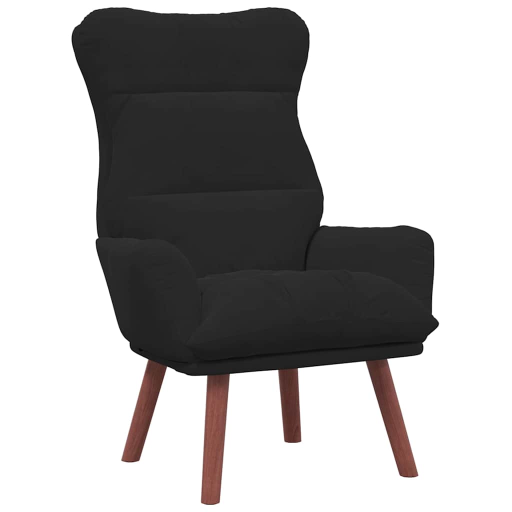 lænestol Sort 69 x 74 x 93 cm Fløjl