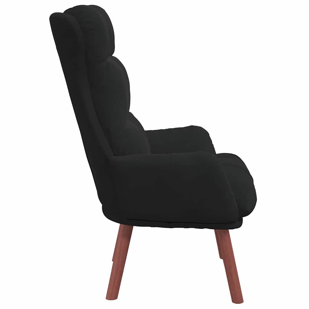 lænestol Sort 69 x 74 x 93 cm Fløjl