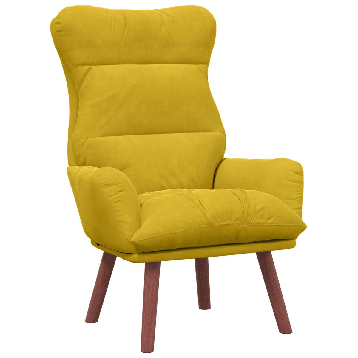 lænestol Gul 69 x 74 x 93 cm Fløjl