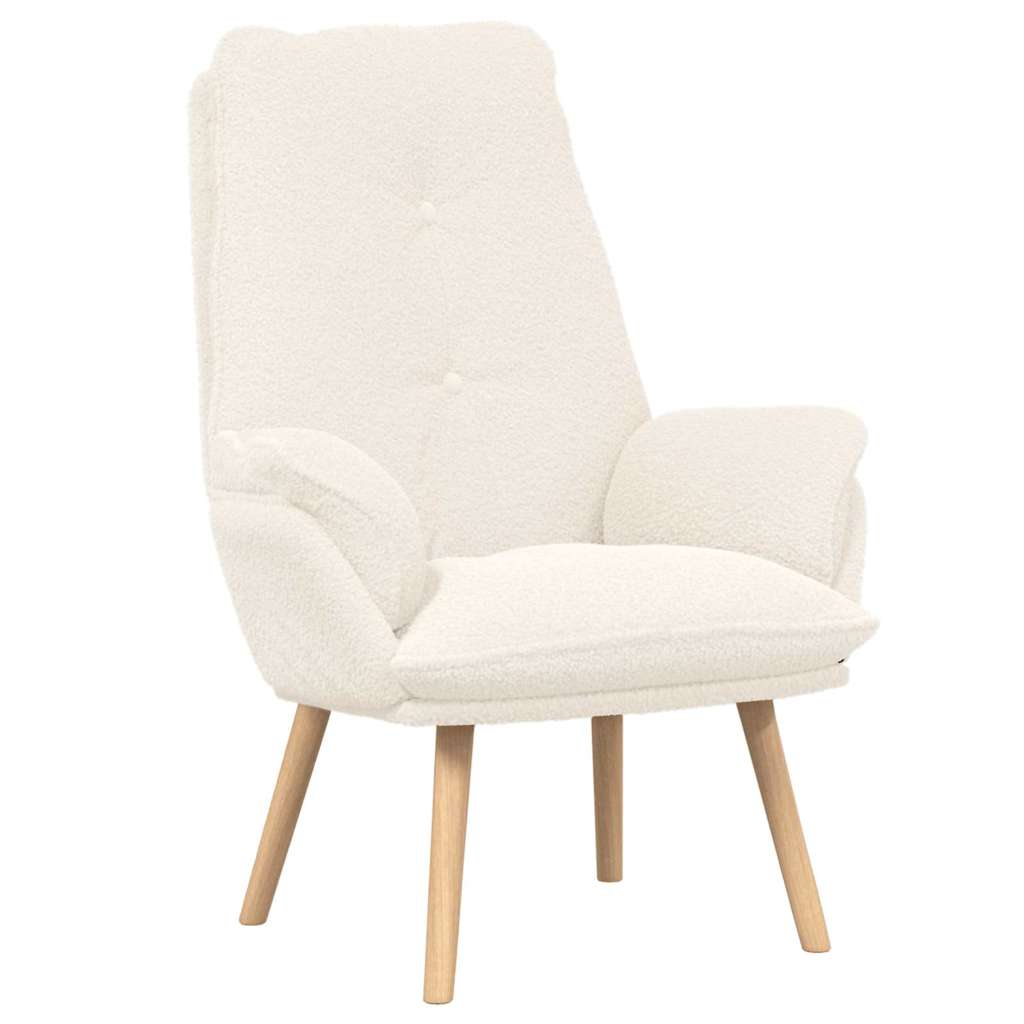lænestol Creme 69 x 74 x 93 cm Sherpa-stof