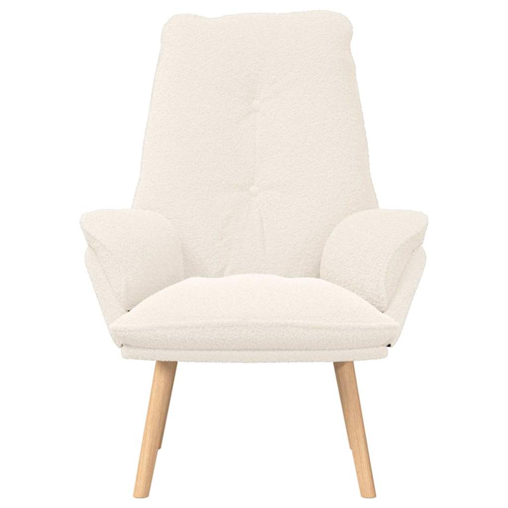 lænestol Creme 69 x 74 x 93 cm Sherpa-stof
