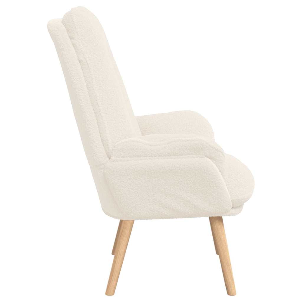 lænestol Creme 69 x 74 x 93 cm Sherpa-stof
