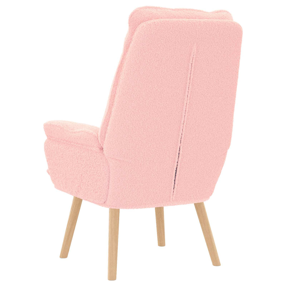 lænestol Lyserød 69 x 74 x 93 cm Sherpa-stof
