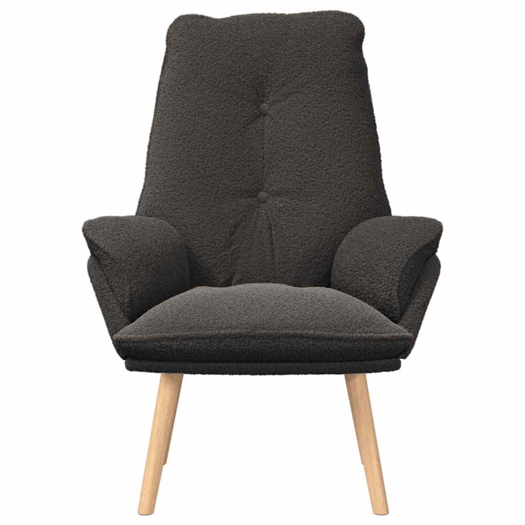 lænestol Mørkegrå 69 x 74 x 93 cm Sherpa-stof
