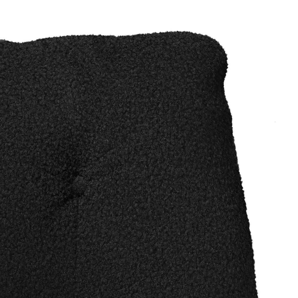 lænestol Sort 69 x 74 x 93 cm Sherpa-stof