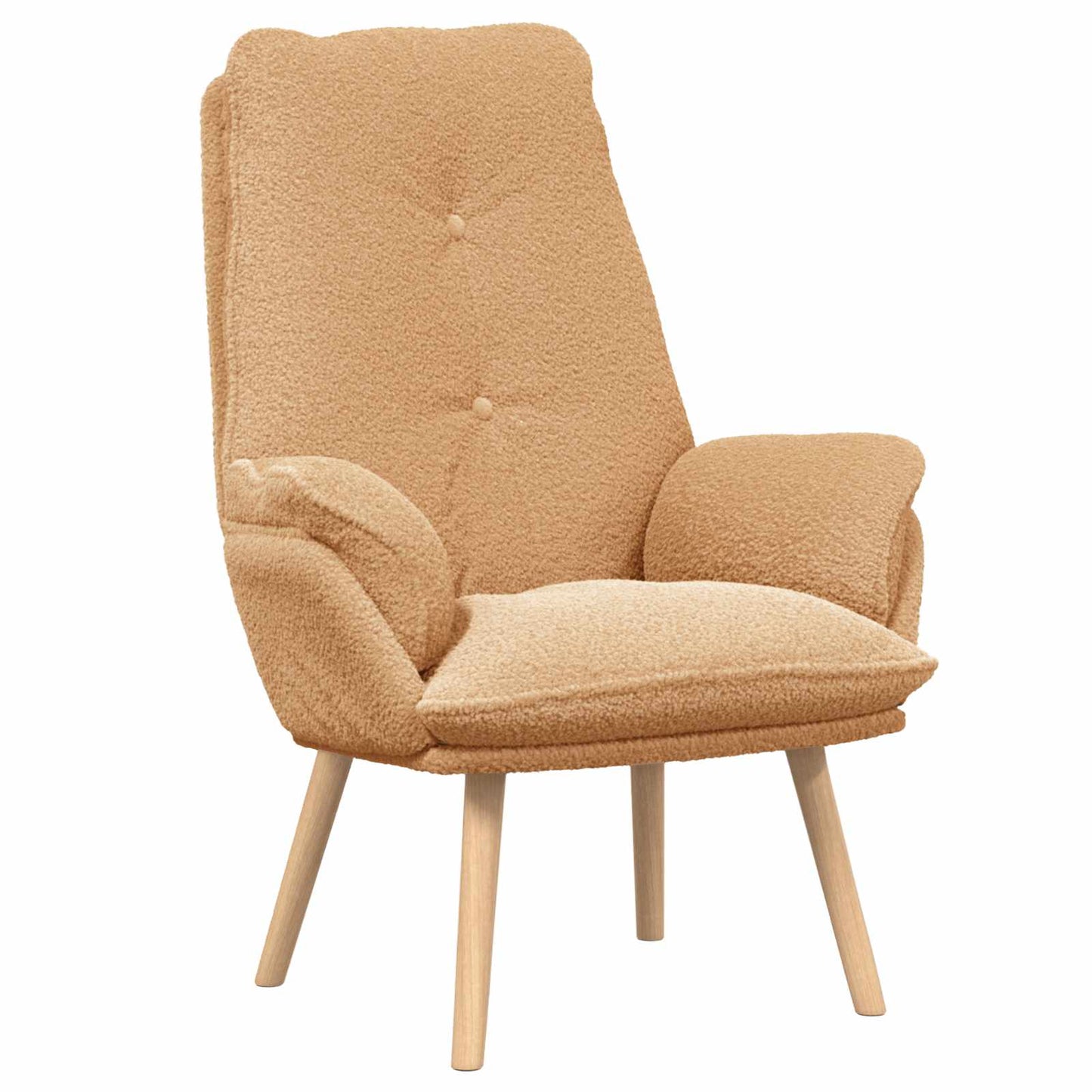 lænestol Beige 69 x 74 x 93 cm Sherpa-stof