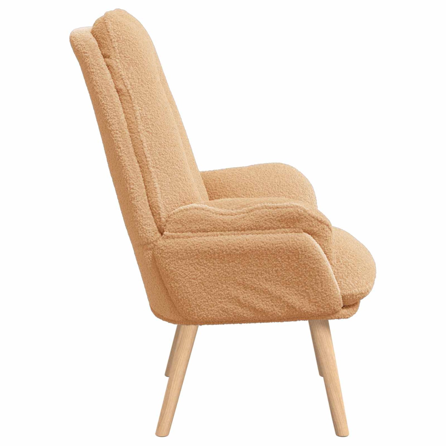 lænestol Beige 69 x 74 x 93 cm Sherpa-stof
