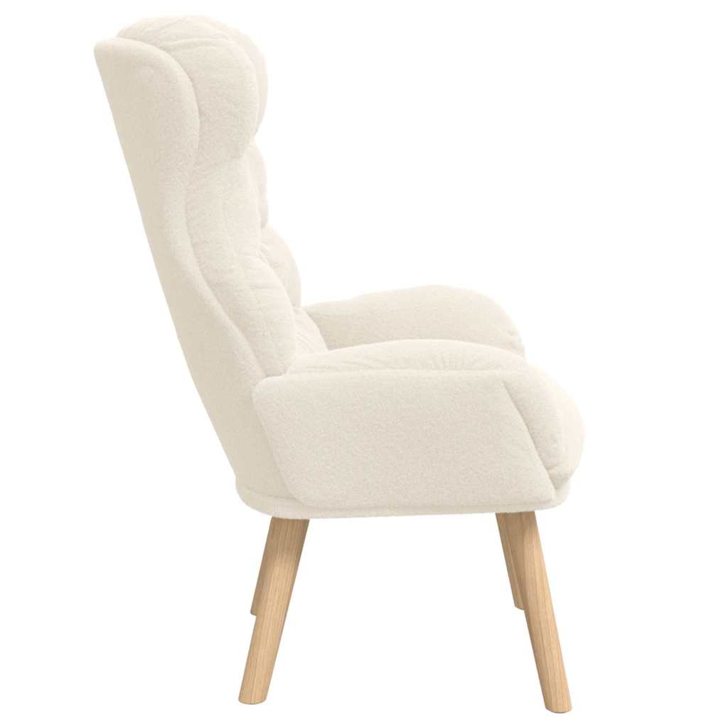 lænestol Creme 69 x 74 x 93 cm Sherpa-stof