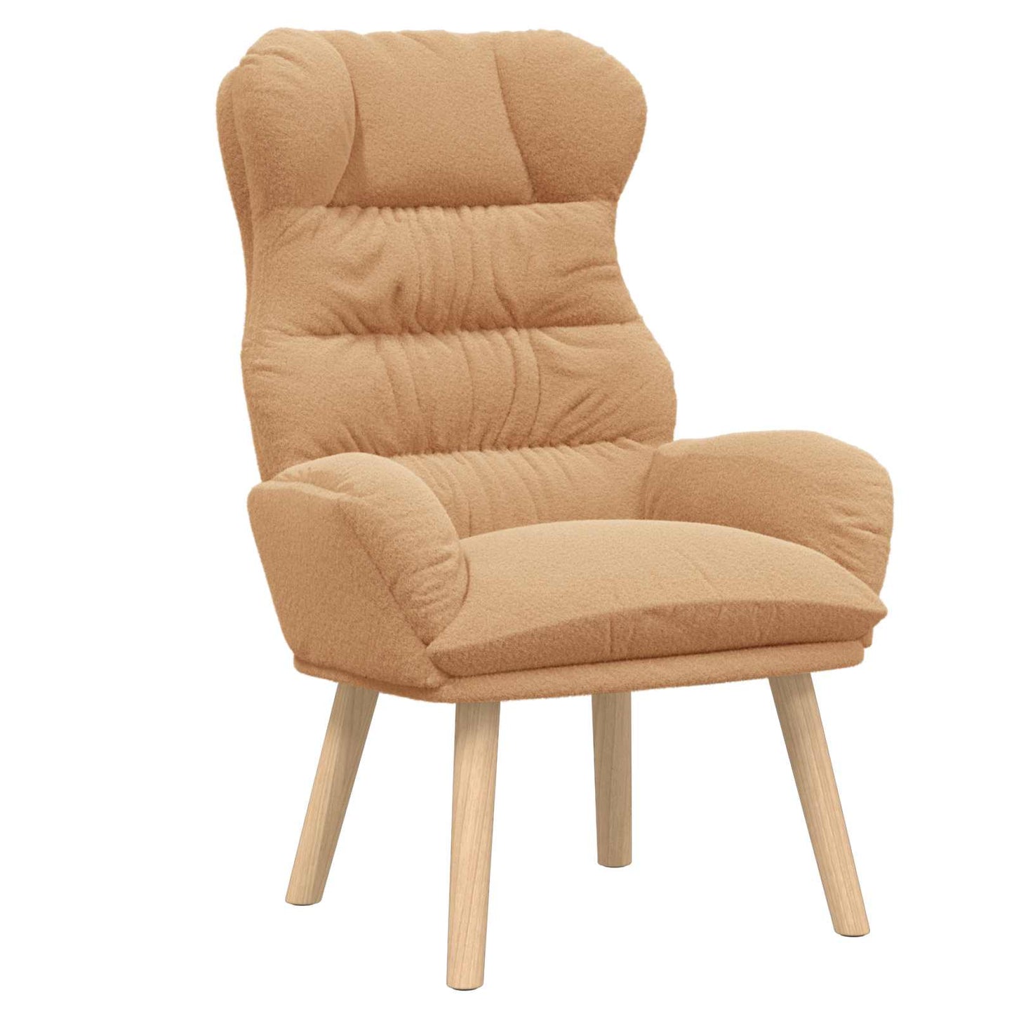 lænestol Beige 69 x 74 x 93 cm Sherpa-stof