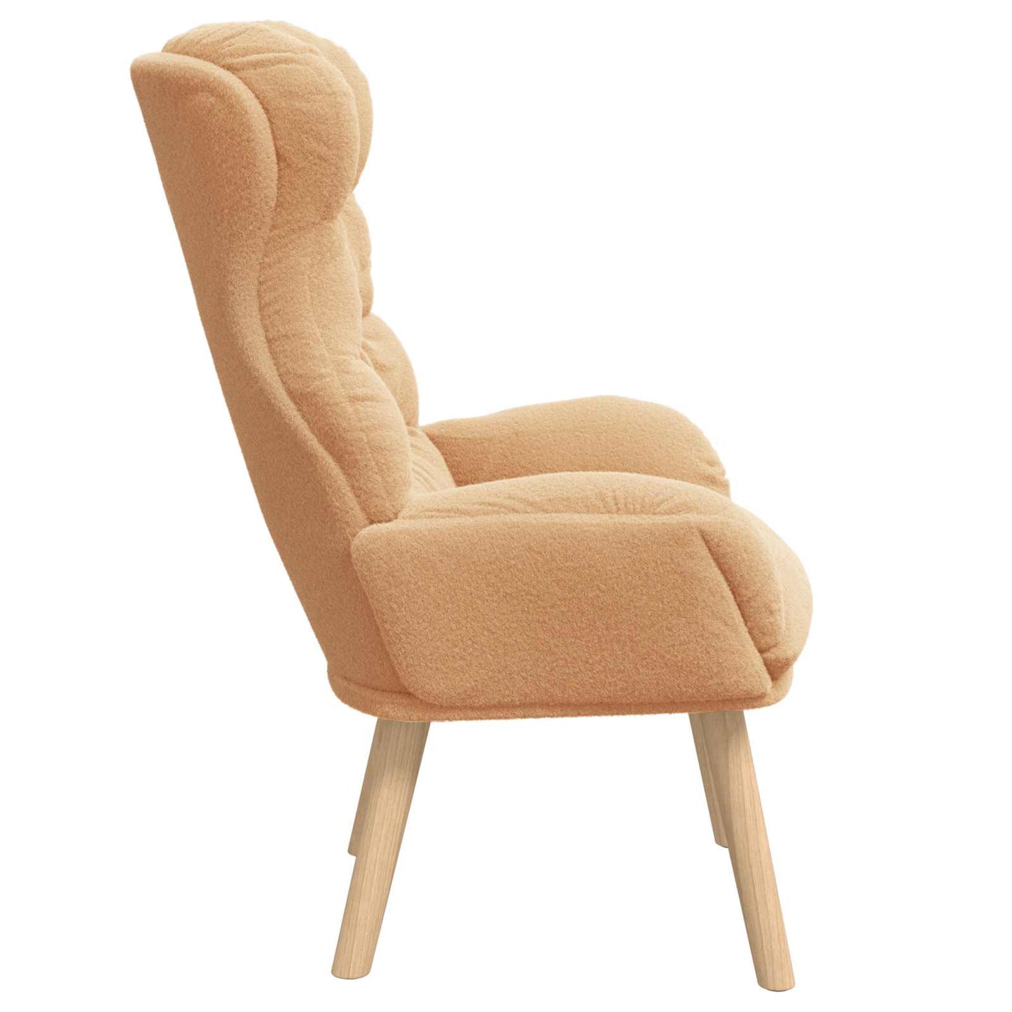 lænestol Beige 69 x 74 x 93 cm Sherpa-stof